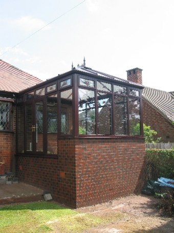 Brick extension completed